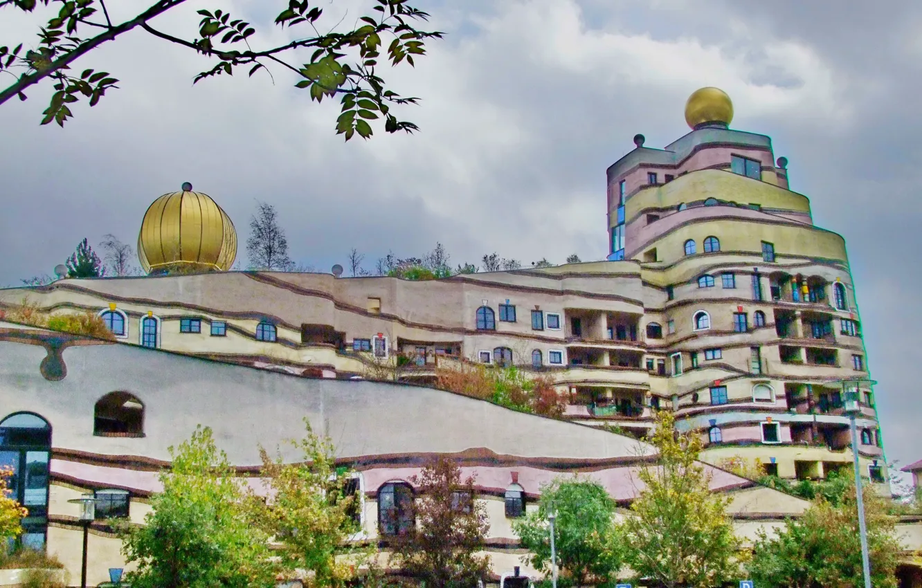 Photo wallpaper Darmstadt, Deutschlnd, Hundertwasser