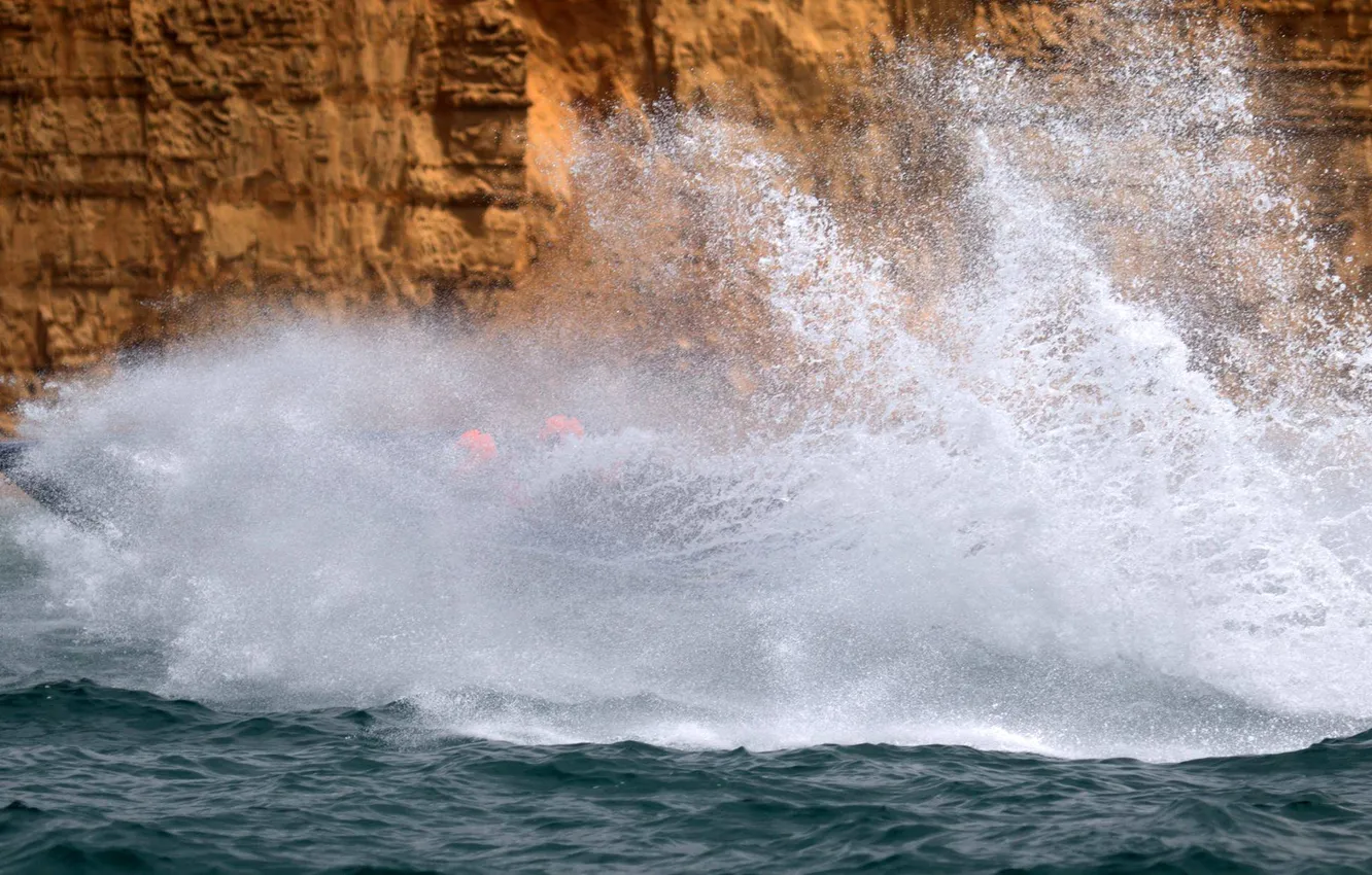 Photo wallpaper race, boat, speed
