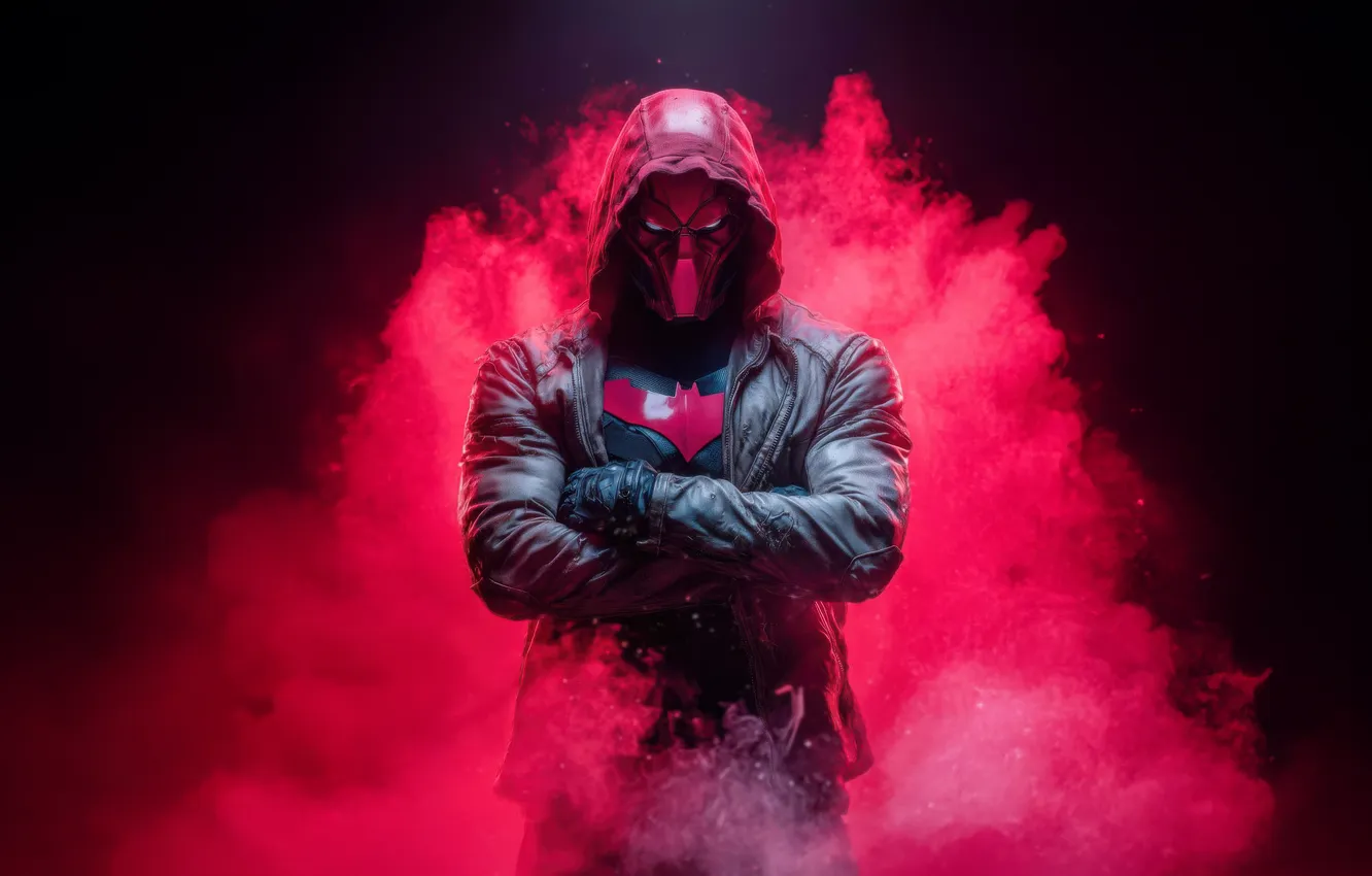 Photo wallpaper symbol, danger, Red Hood