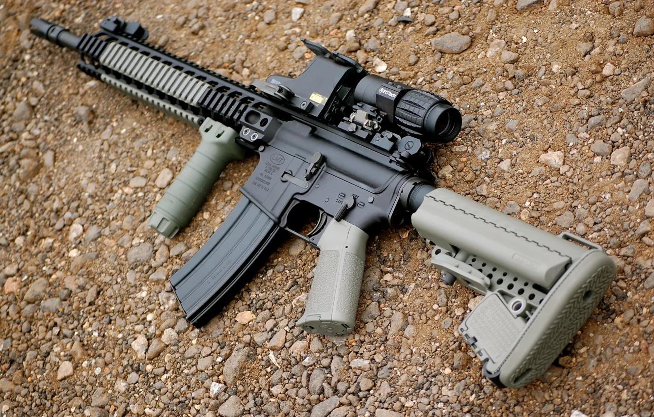 Photo wallpaper weapons, rifle, carabiner, assault, semi-automatic