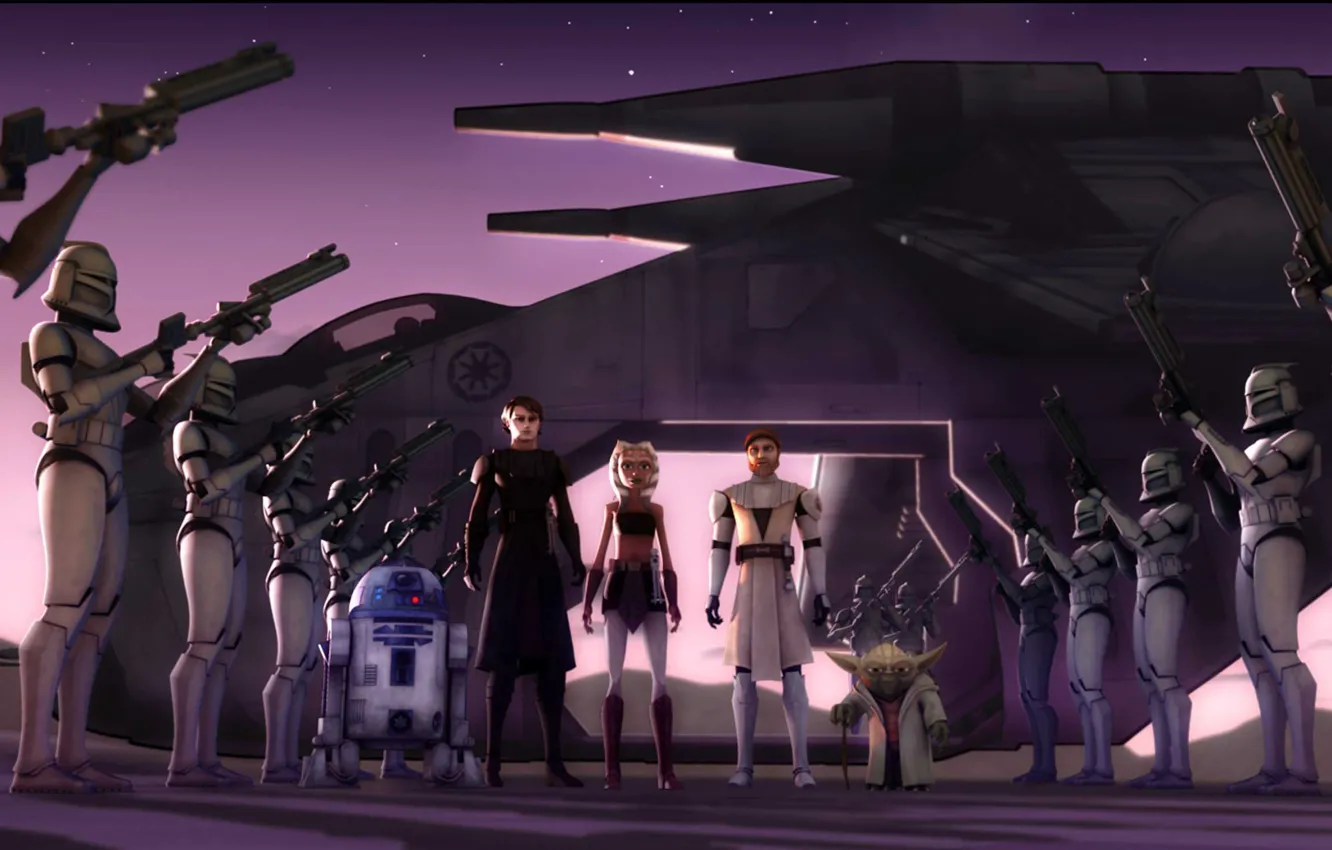 Photo wallpaper troopers, clone, Star Wars: The Clone Wars, Star wars: the clone Wars, Lucasfilm, Jedi commander, …