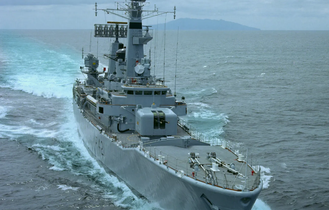 Photo wallpaper frigate, HMNZS Canterbury, New Zealand Navy