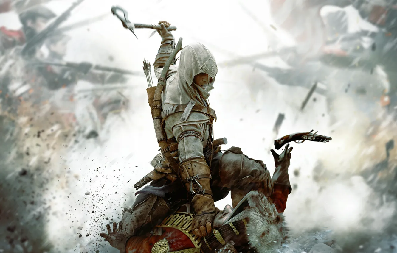 Photo wallpaper killer, Ubisoft, assassin, assassins creed, Desmond, yubisoft, Assassin's Creed III, Radunhageydu