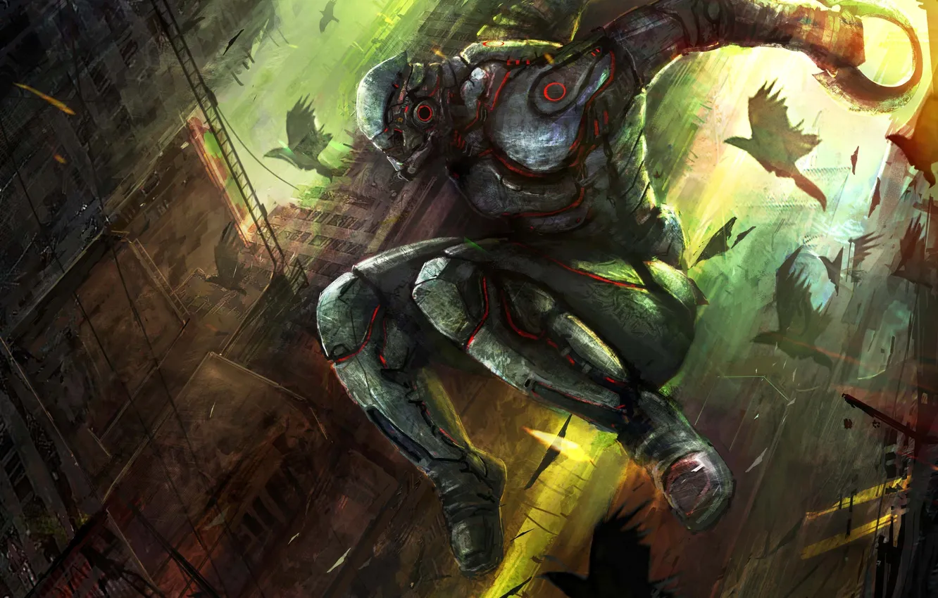 Photo wallpaper art, cloudminedesign, Blade stalker