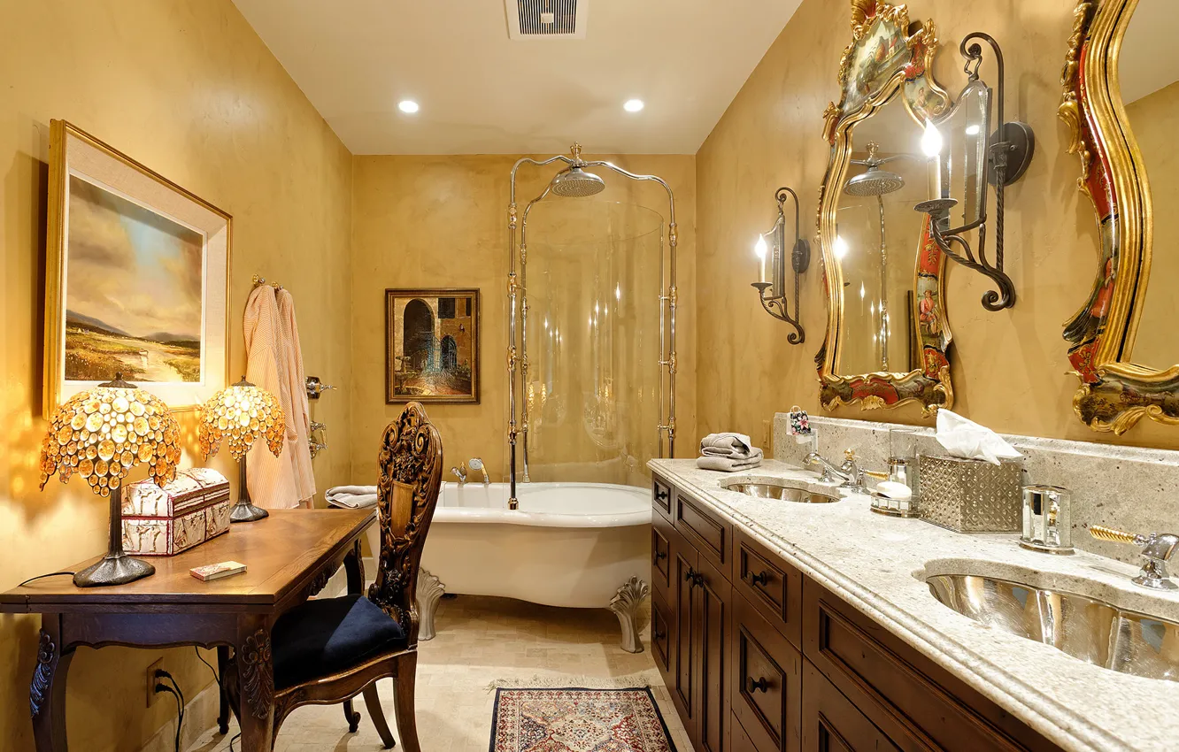 Photo wallpaper home, luxury, bathroom