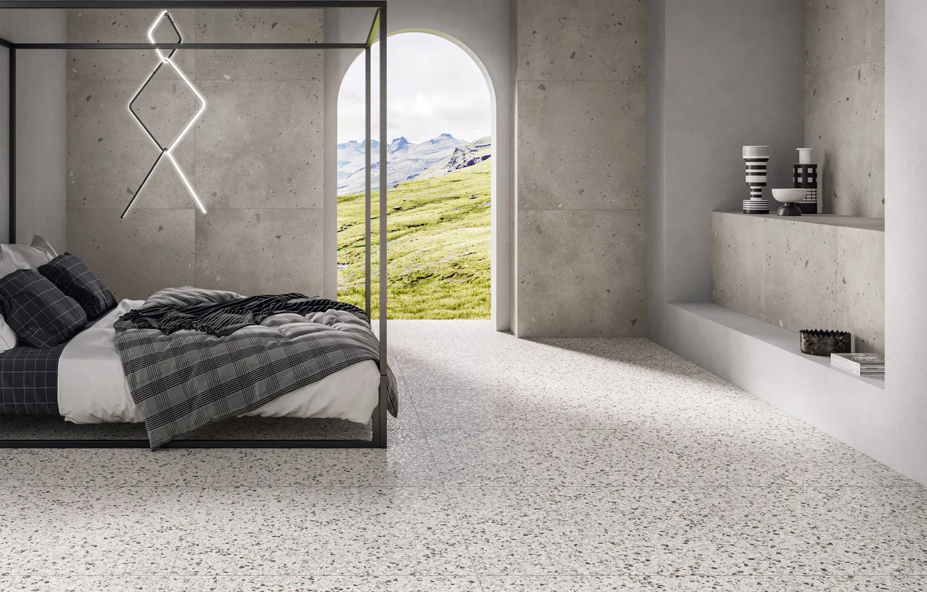 Photo wallpaper design, style, room, interior, bedroom