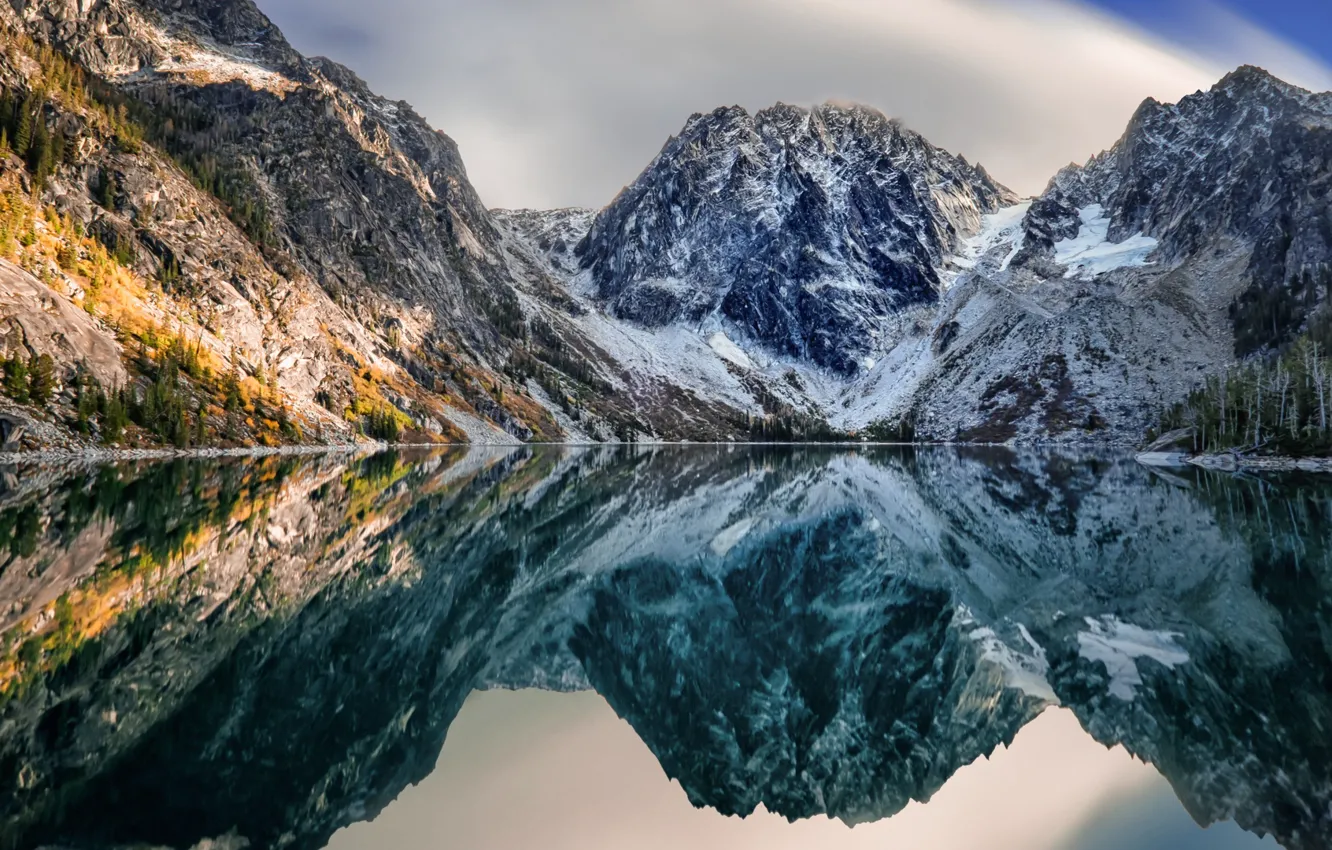 Photo wallpaper USA, Lake Kolchak, Washington