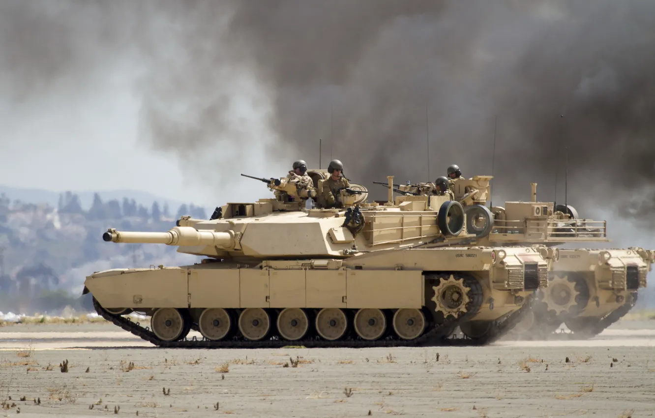 Photo wallpaper weapons, army, tank