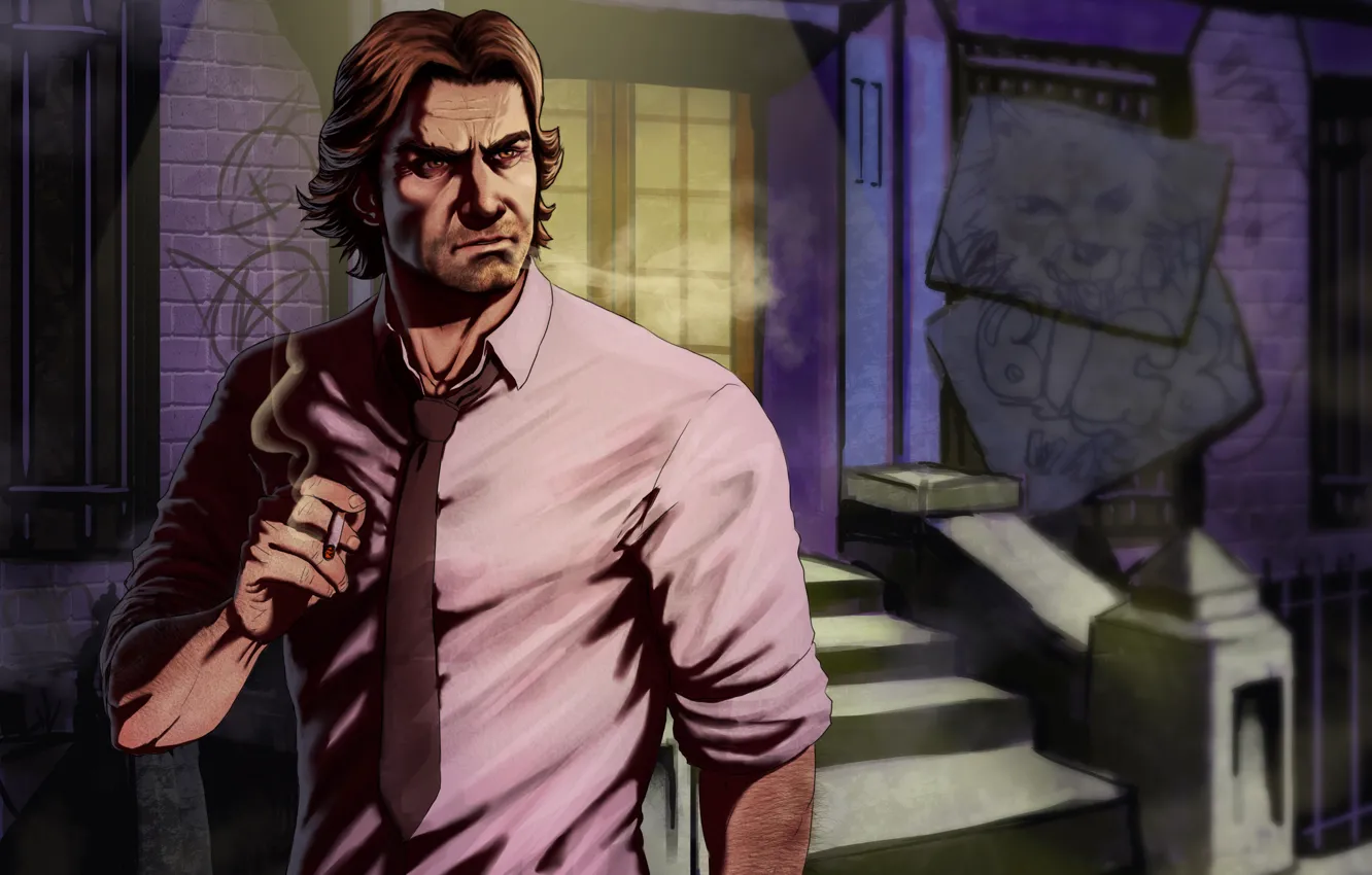 Photo wallpaper werewolf, The Wolf Among Us, Bigby