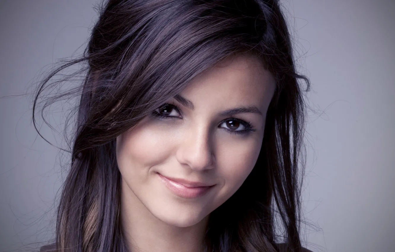 Photo wallpaper look, face, model, actress, brunette, singer, Victoria Justice, Victoria Justice