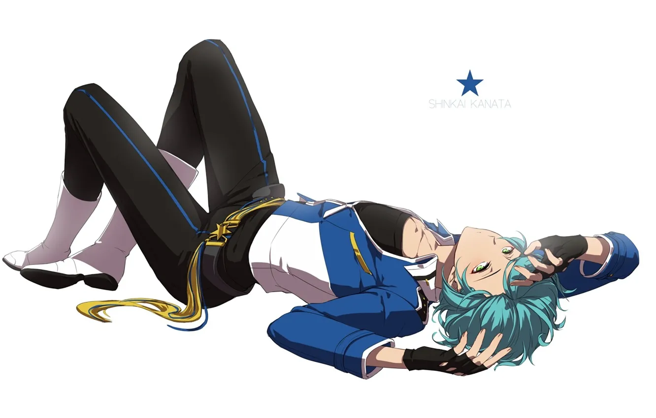 Photo wallpaper anime, art, lies, guy, Ensemble Stars!