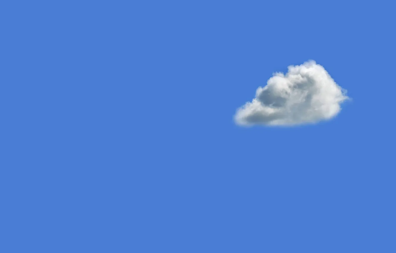 Photo wallpaper the sky, clouds, cloud