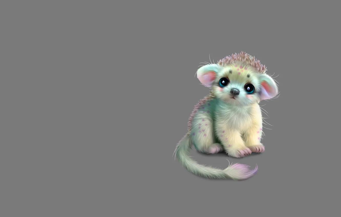 Photo wallpaper fiction, baby, art, cutie, Milota, children's, I love it, needles