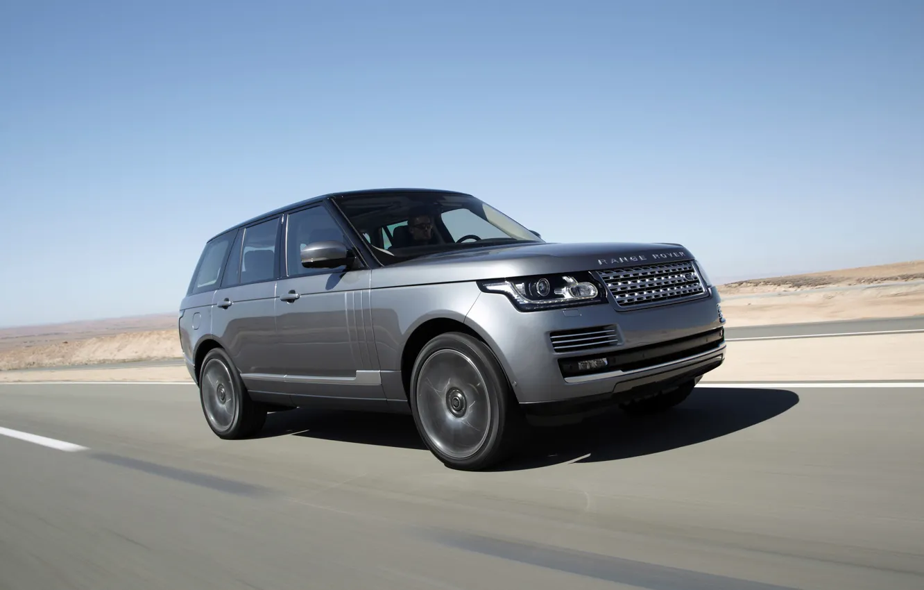 Photo wallpaper Grey, Range Rover, Sport