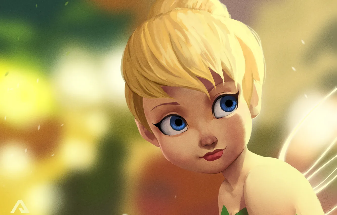 Photo wallpaper Fairy, Tinkerbell, by Andreanable