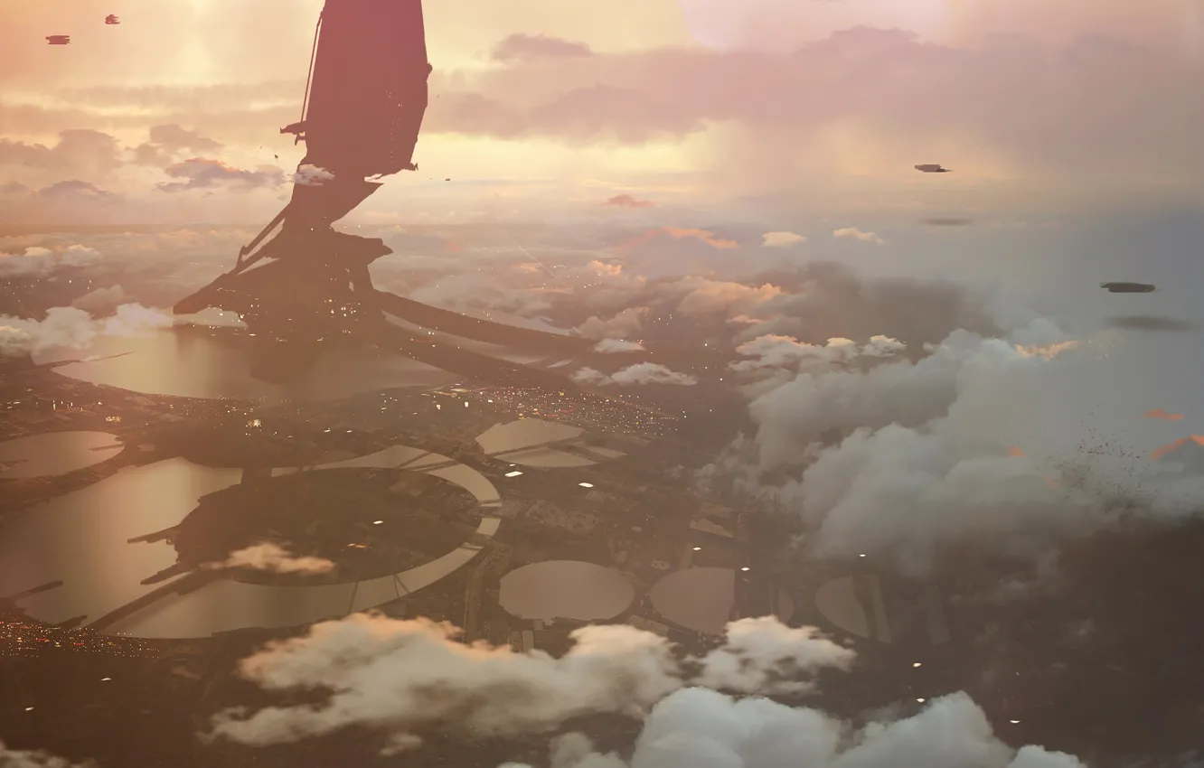 Photo wallpaper game, art, Concept Art, Exodus