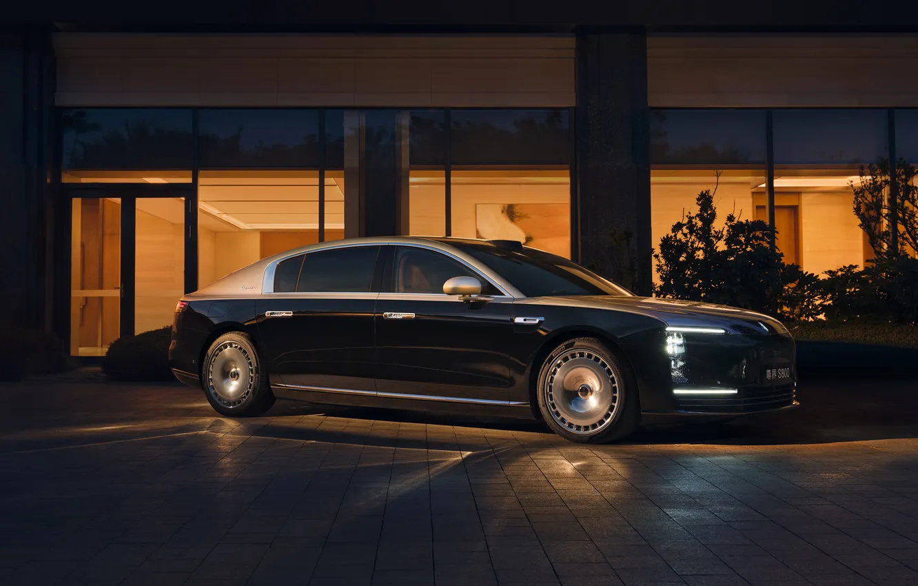 Photo wallpaper sedan, luxury, Huawei, 2025, Maextro S800
