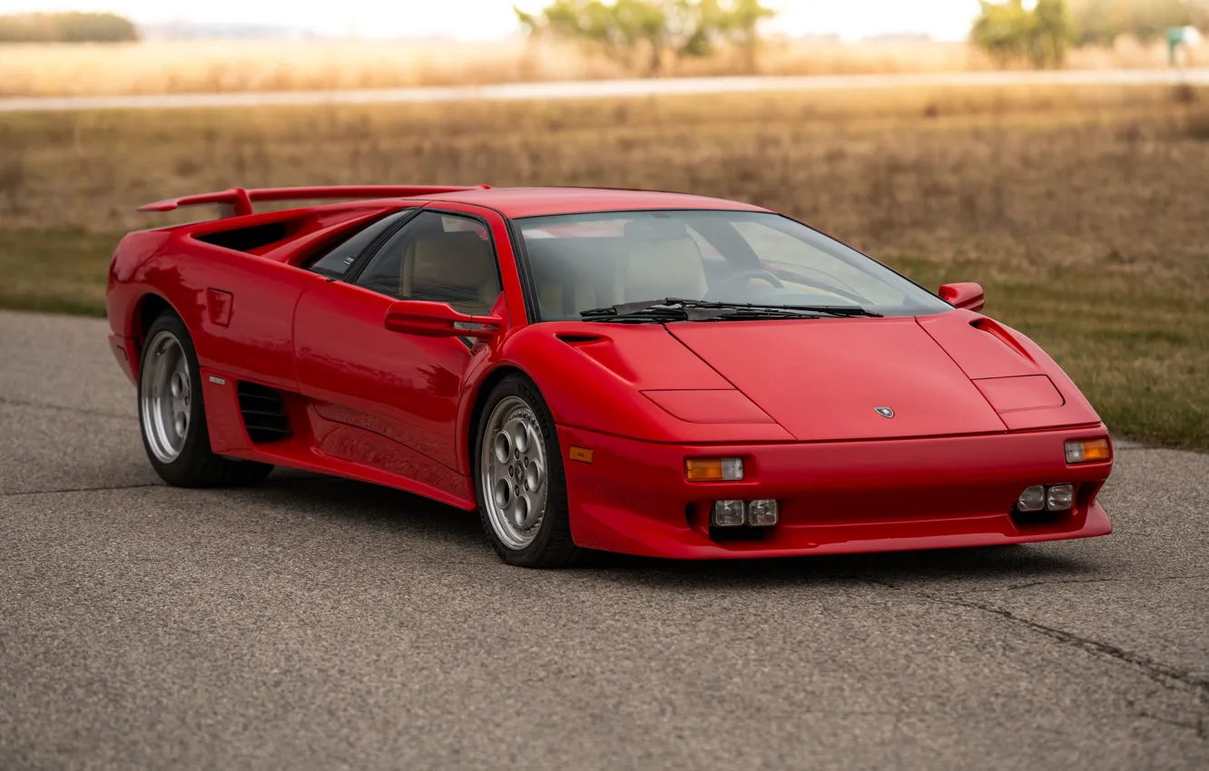 Photo wallpaper Lamborghini, Diablo, 1994, Lamborghini Diablo VT