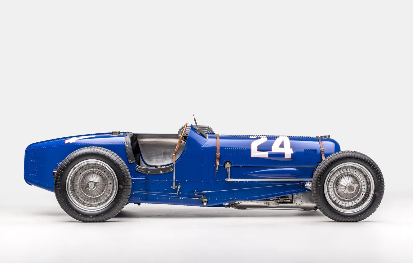 Photo wallpaper Bugatti, Classic, Grand Prix, 1933, classic car, Type 59, Bugatti Type 59 Grand Prix