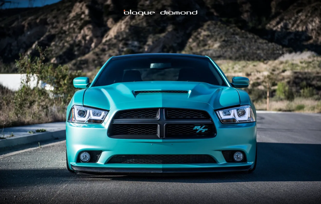 Photo wallpaper Front, Dodge Charger, Tuning