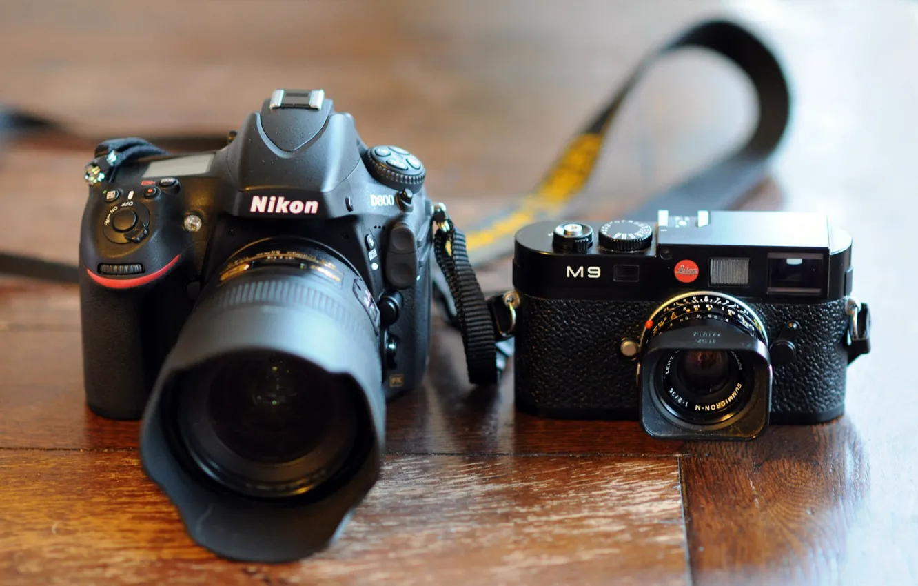 Photo wallpaper the camera, Nikon, lens, case