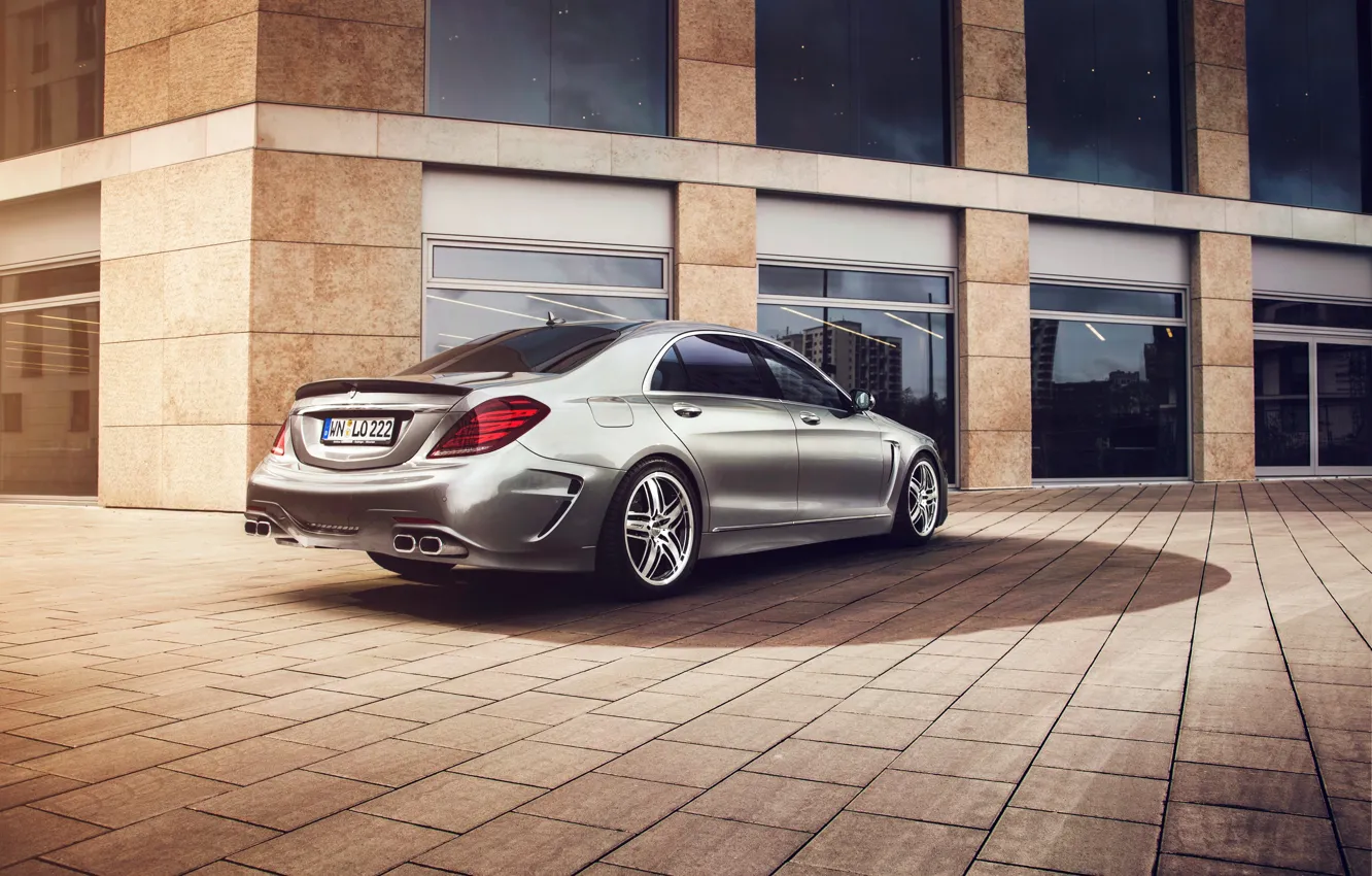 Photo wallpaper Mercedes-Benz, Mercedes, S-Class, 2014, W222, Lorinser