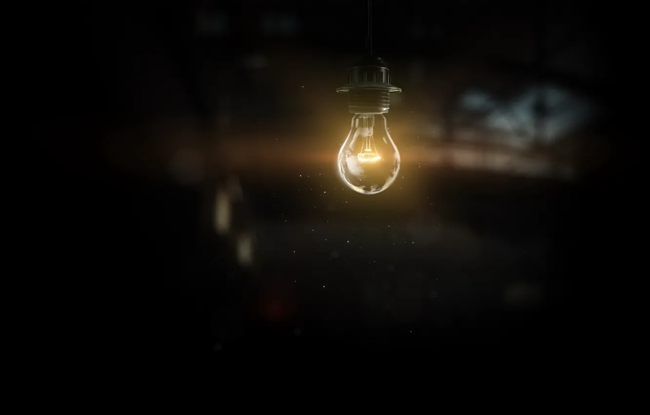 Photo wallpaper the atmosphere, mystery, code, light bulb, countdowntoreveal