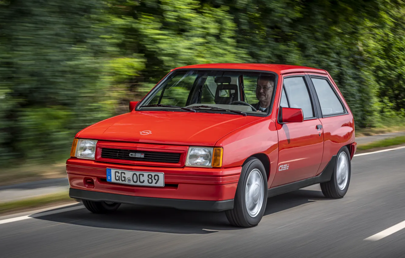 Photo wallpaper Opel, 1989, Corsa GSi