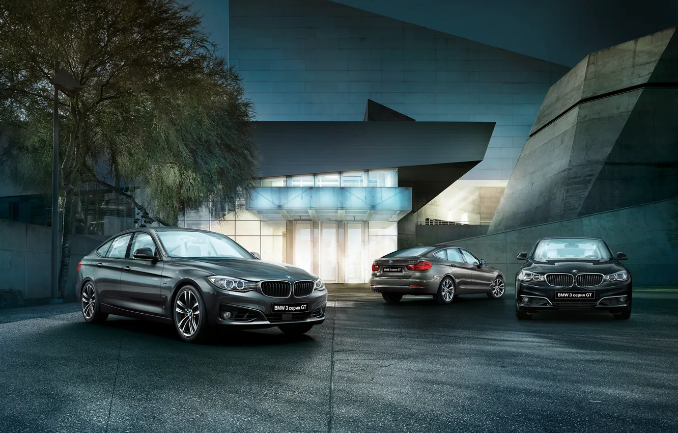 Photo wallpaper BMW, BMW, 3 series, Gran Turismo, Gran Turismo, 2015