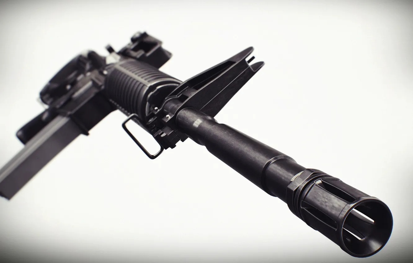 Photo wallpaper weapons, machine