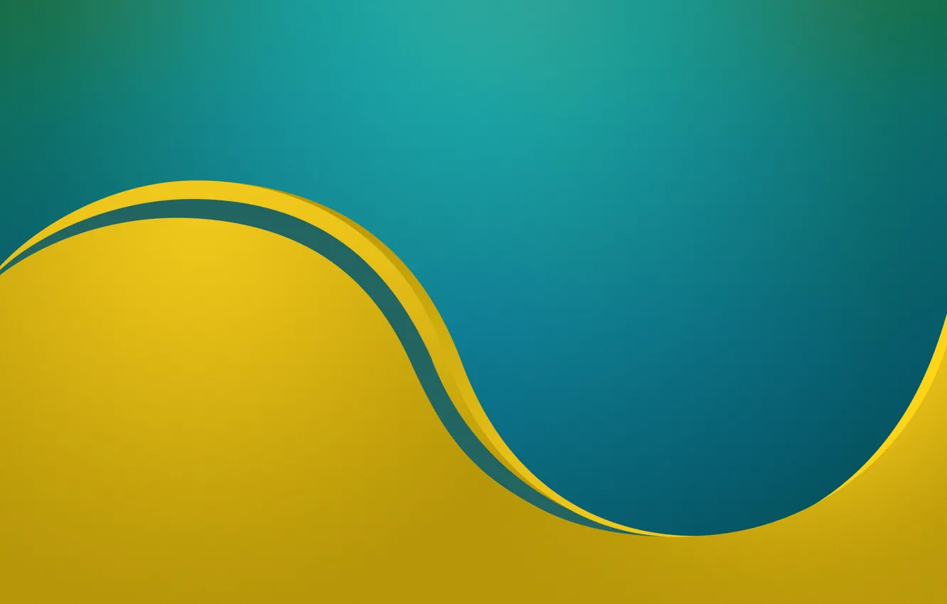 Photo wallpaper wave, pattern, paint, arc