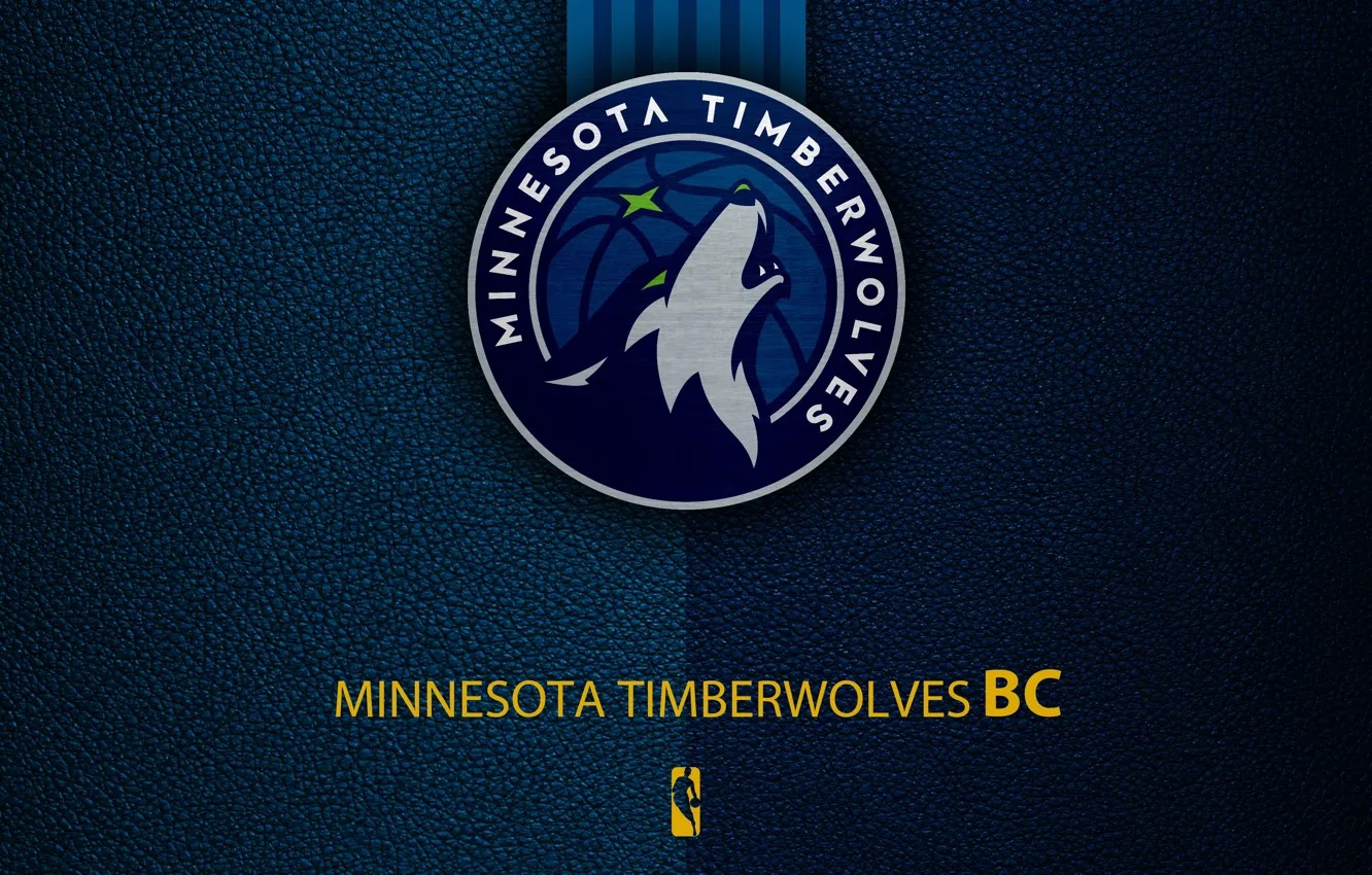 Photo wallpaper wallpaper, sport, logo, basketball, NBA, Minnesota Timberwolves