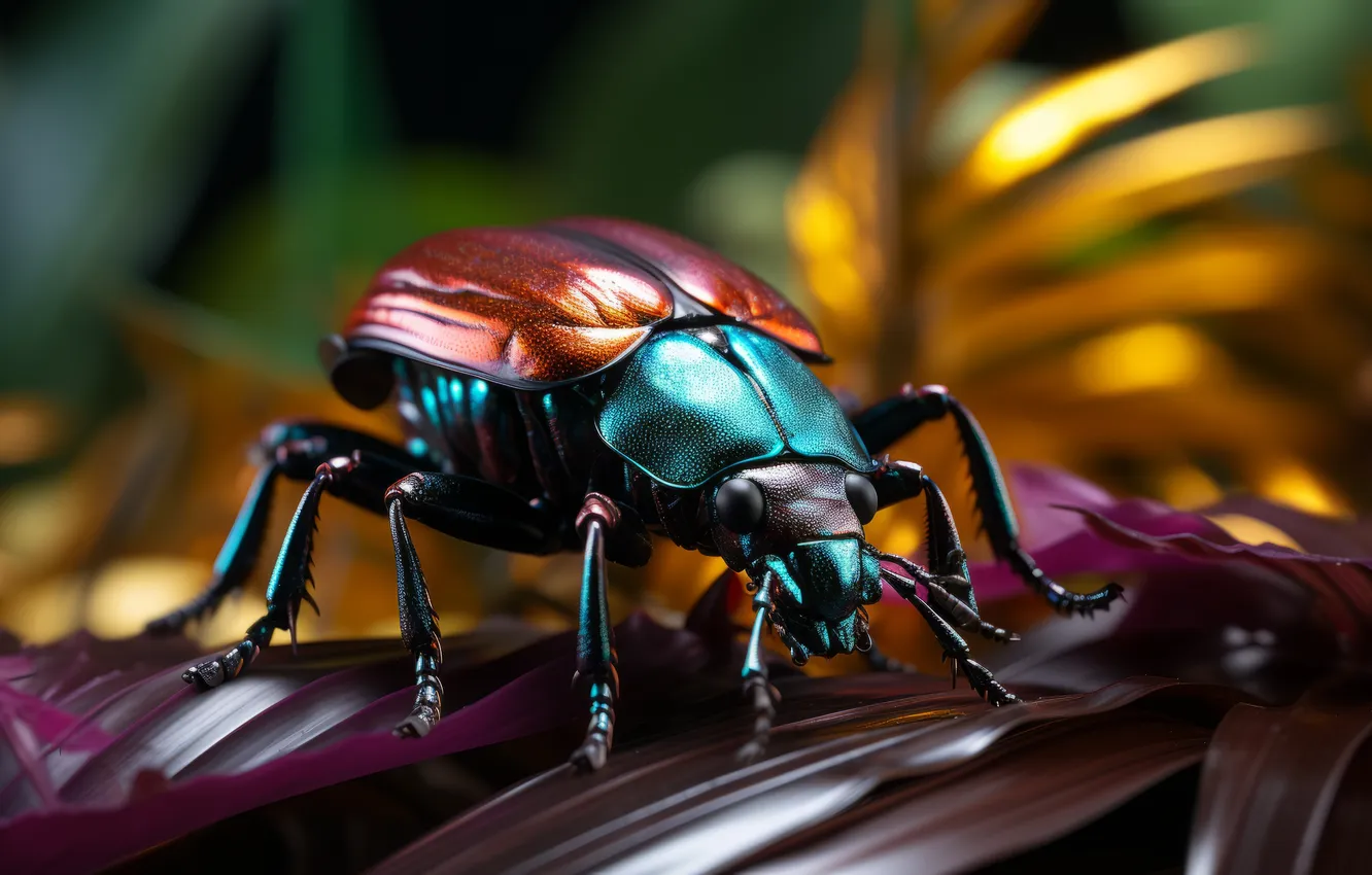 Photo wallpaper colorful, animals, art, birds, digital art, branch, Minimalism, simple background