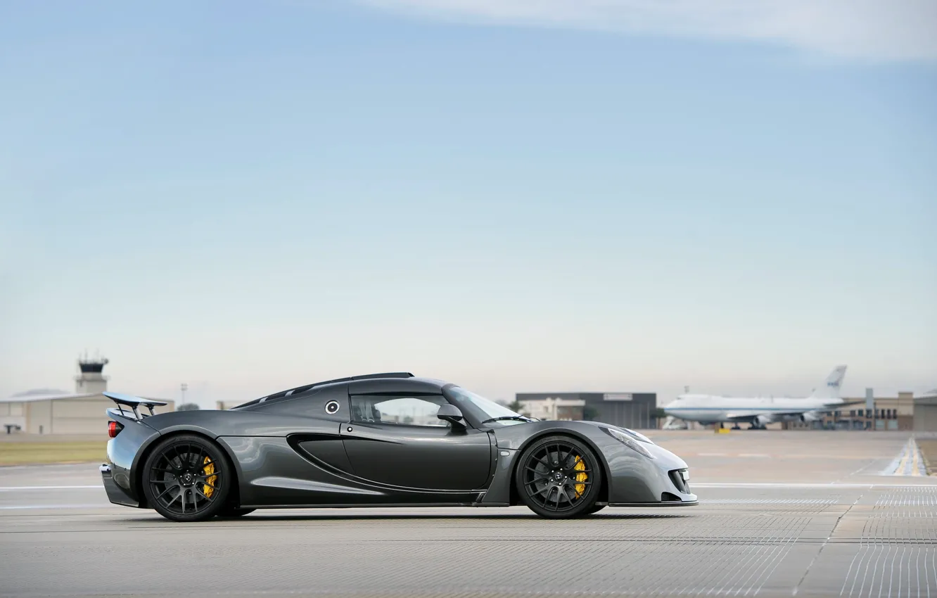 Photo wallpaper side, Hennessey, Venom, Hennessey Venom GT