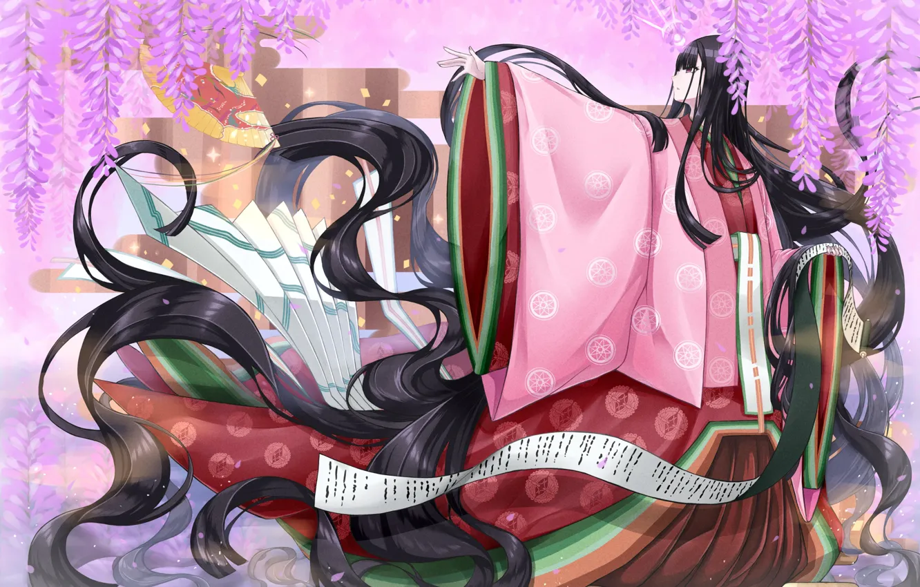 Photo wallpaper girl, Fate / Grand Order, The destiny of a great campaign, Murasaki shikibu