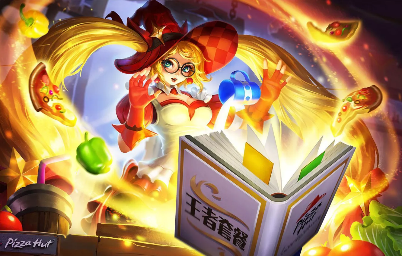 Photo wallpaper the game, art, book, fantasy, witchcraft, children's, vedbma, The king of glory