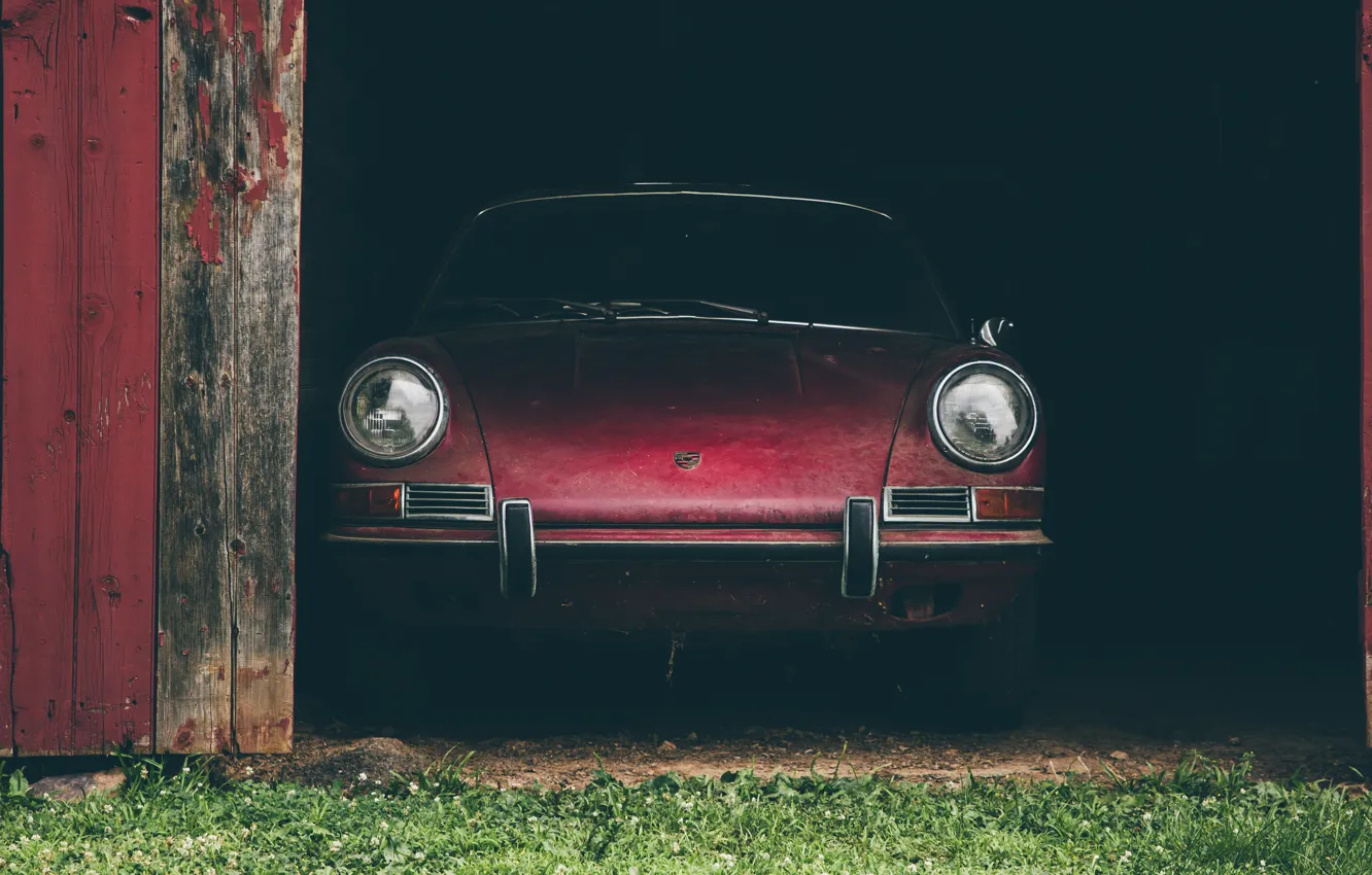 Photo wallpaper Porsche, Car, Old, Energo5, 911S