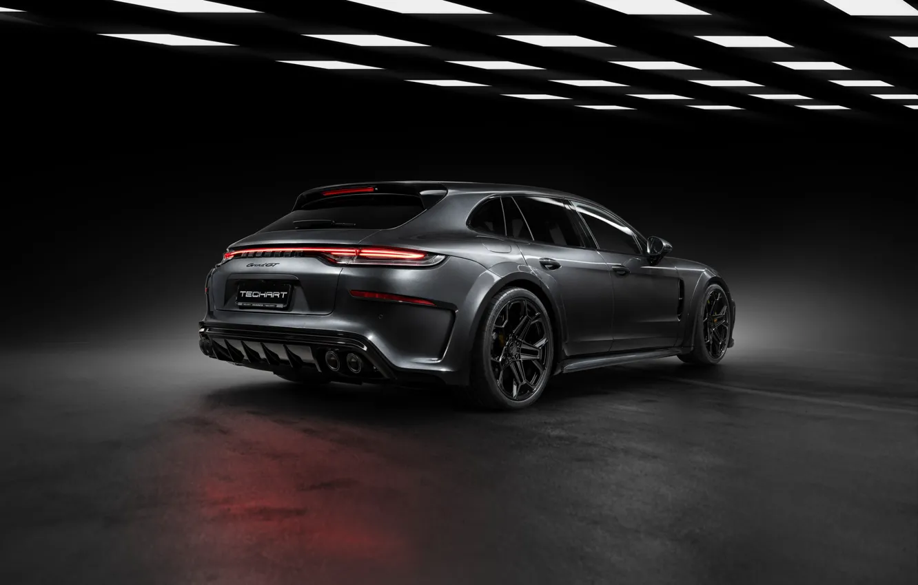 Photo wallpaper exterior, Porsche Panamera, 2022, GrandGT