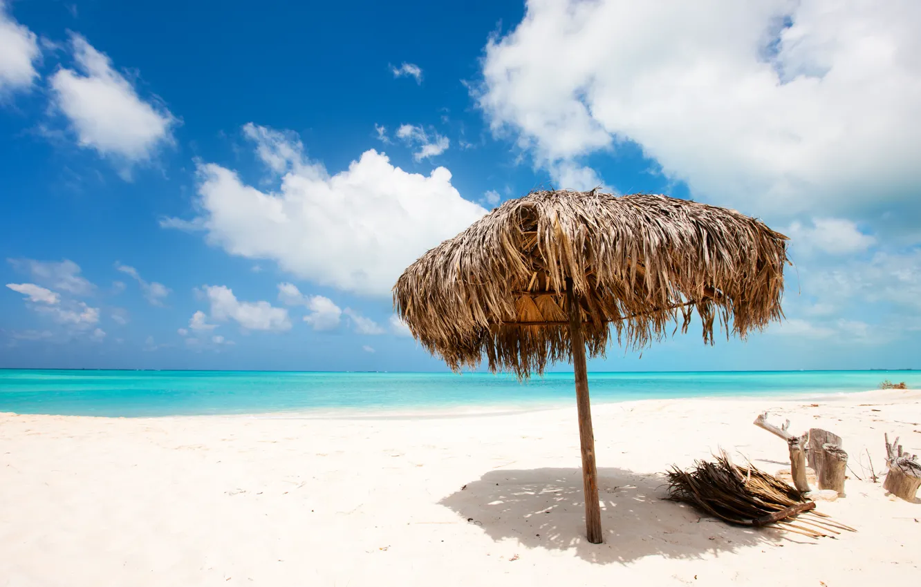 Photo wallpaper beach, summer, nature, tropics, the ocean, shore