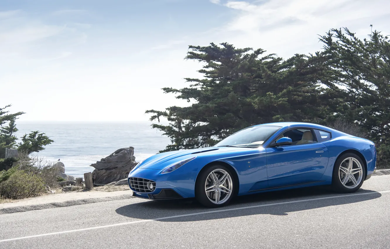 Photo wallpaper Ferrari, Berlinetta, F12, Touring, Lusso