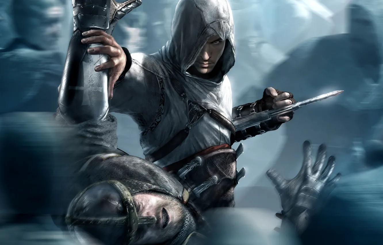 Photo wallpaper Assassins Creed, Ubisoft, Assassin's Creed, Altair Ibn La-Ahad, Altair Ibn-La'Ahad