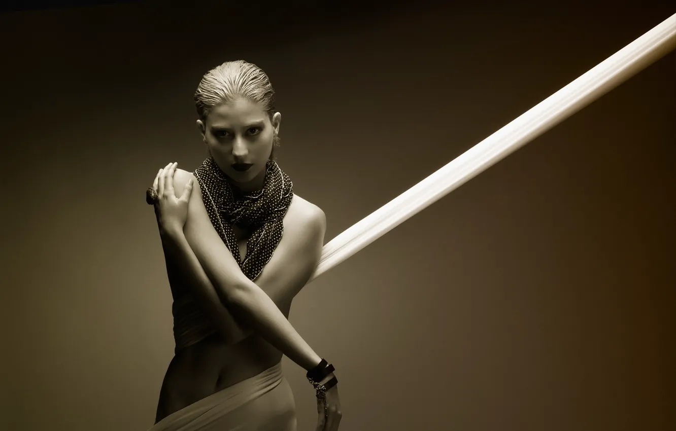 Photo wallpaper look, girl, style