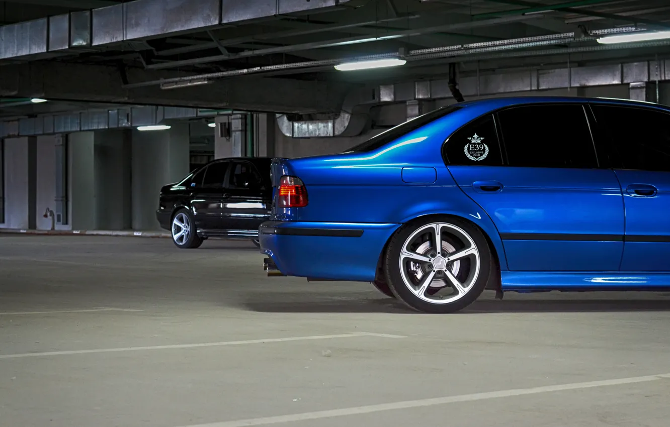 Photo wallpaper BMW, E39, BMW5, 5Series