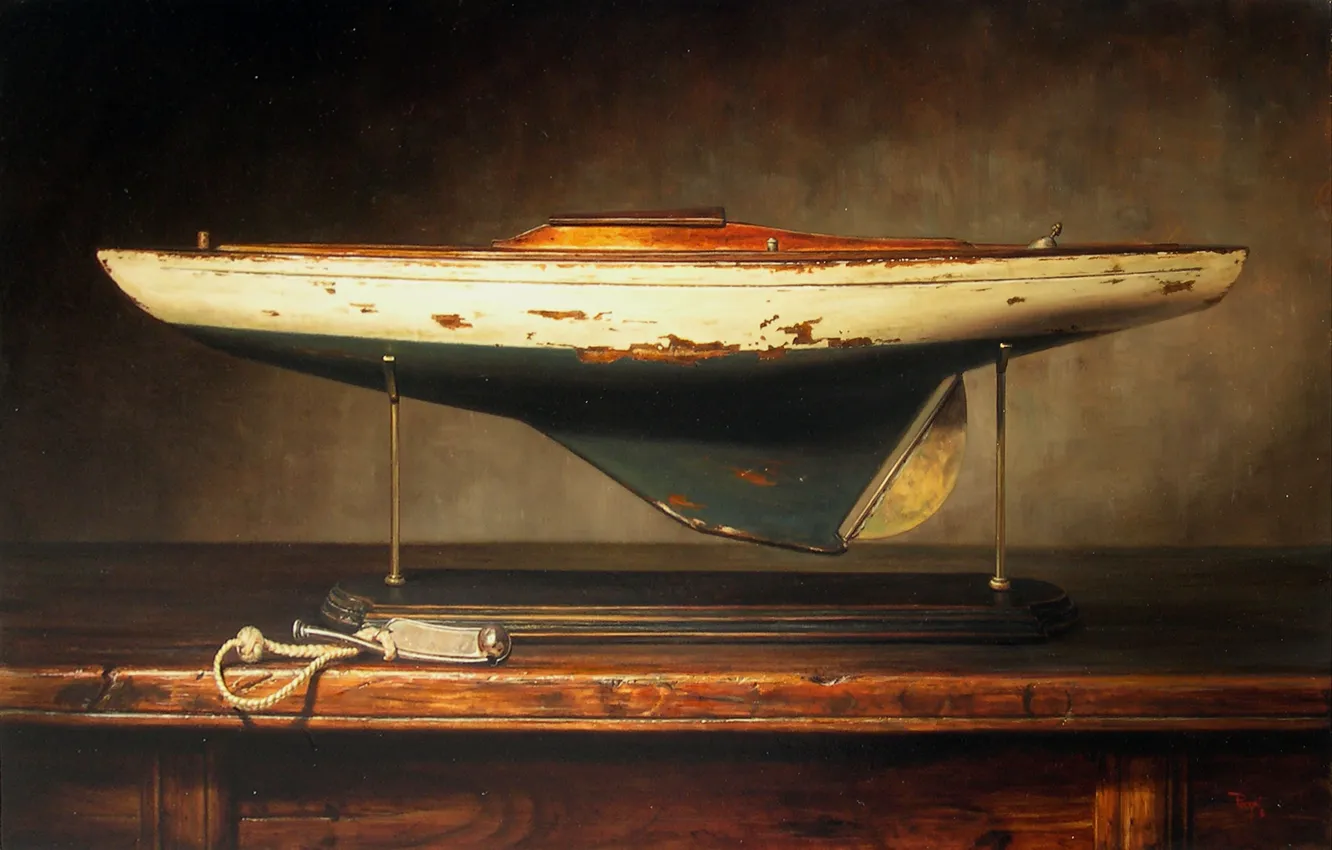 Photo wallpaper model, figure, picture, yacht, boat, reproduction, Kyle, Polzin