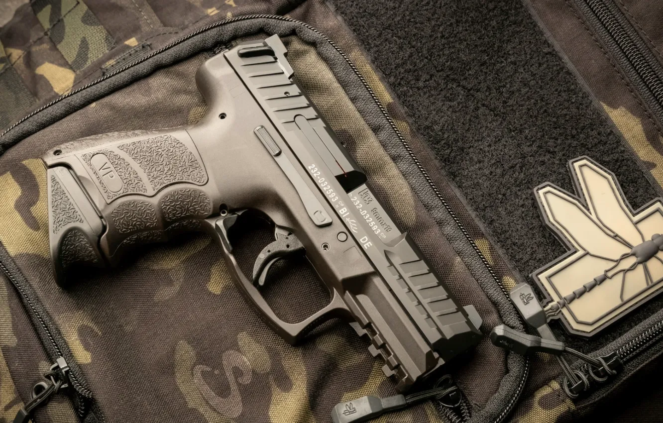 Photo wallpaper gun, weapons, gun, pistol, weapon, tactical, Heckler Koch, Tactical