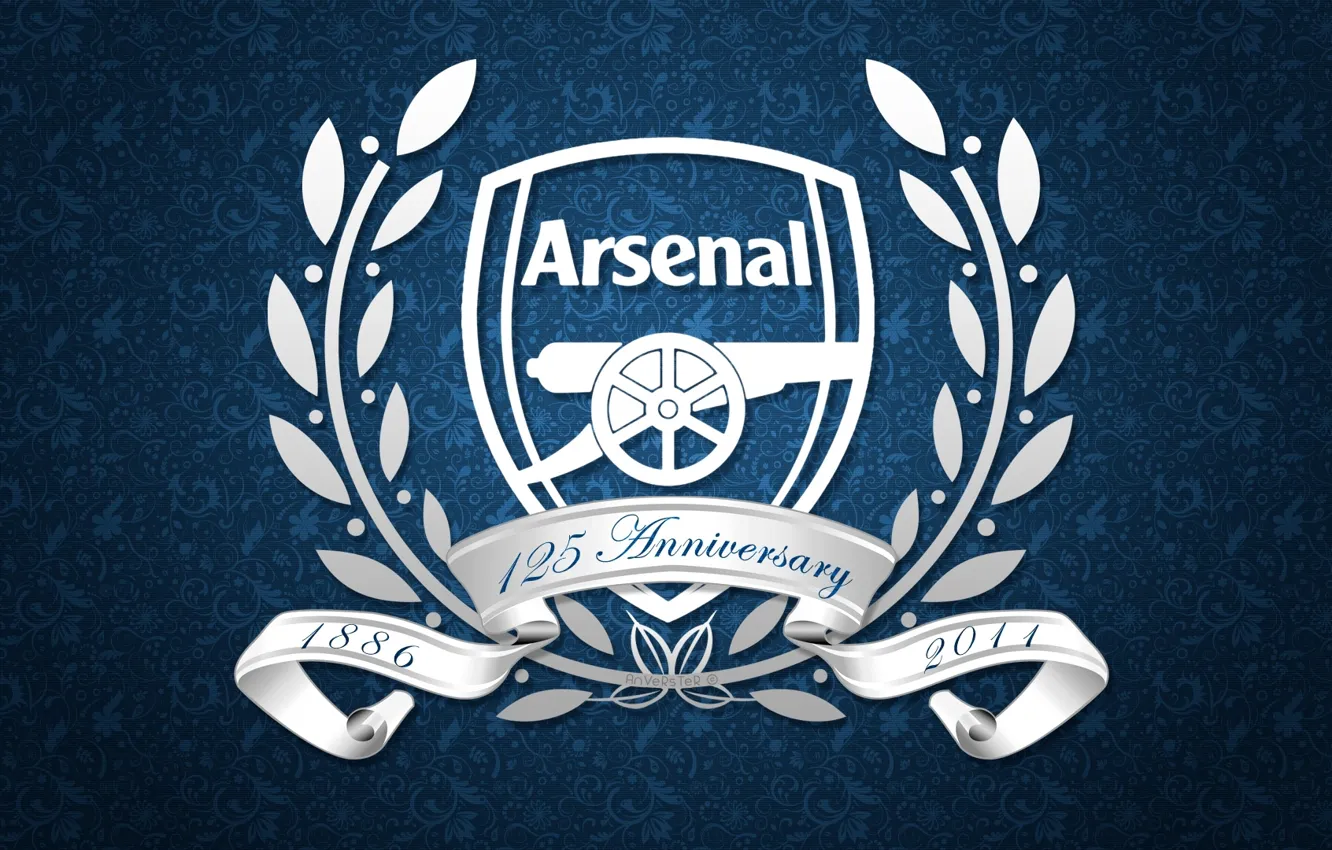 Photo wallpaper background, logo, emblem, coat of arms, Arsenal, Arsenal, Football Club, The Gunners