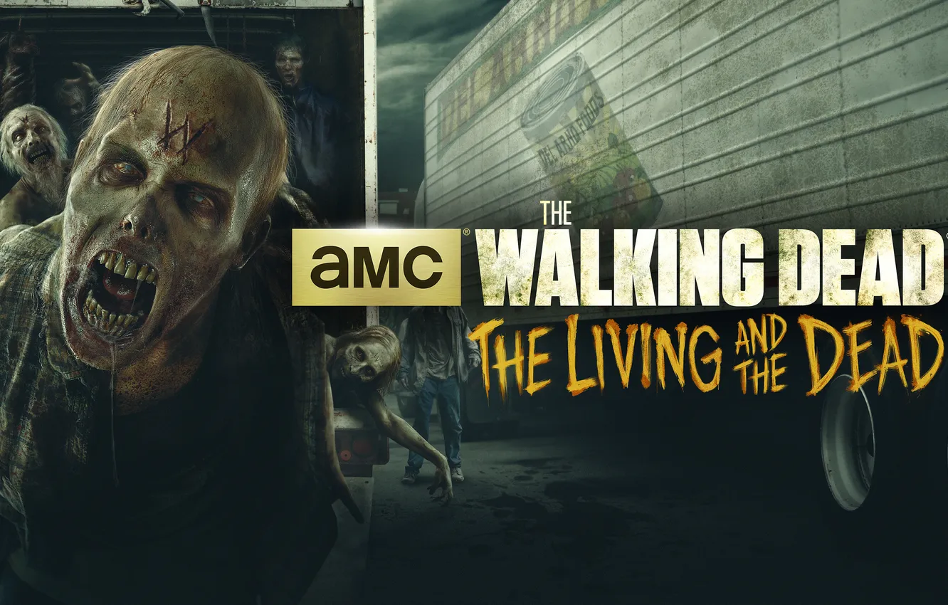 Photo wallpaper zombies, The Walking Dead, AMC