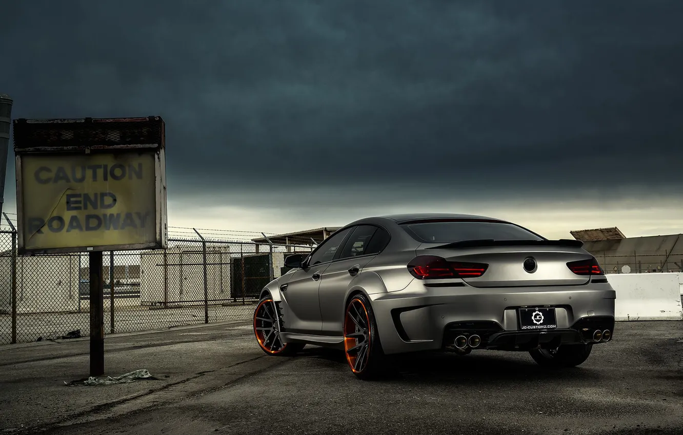 Photo wallpaper car, BMW, Prior Design, Rear, Nutek, Forged Wheels