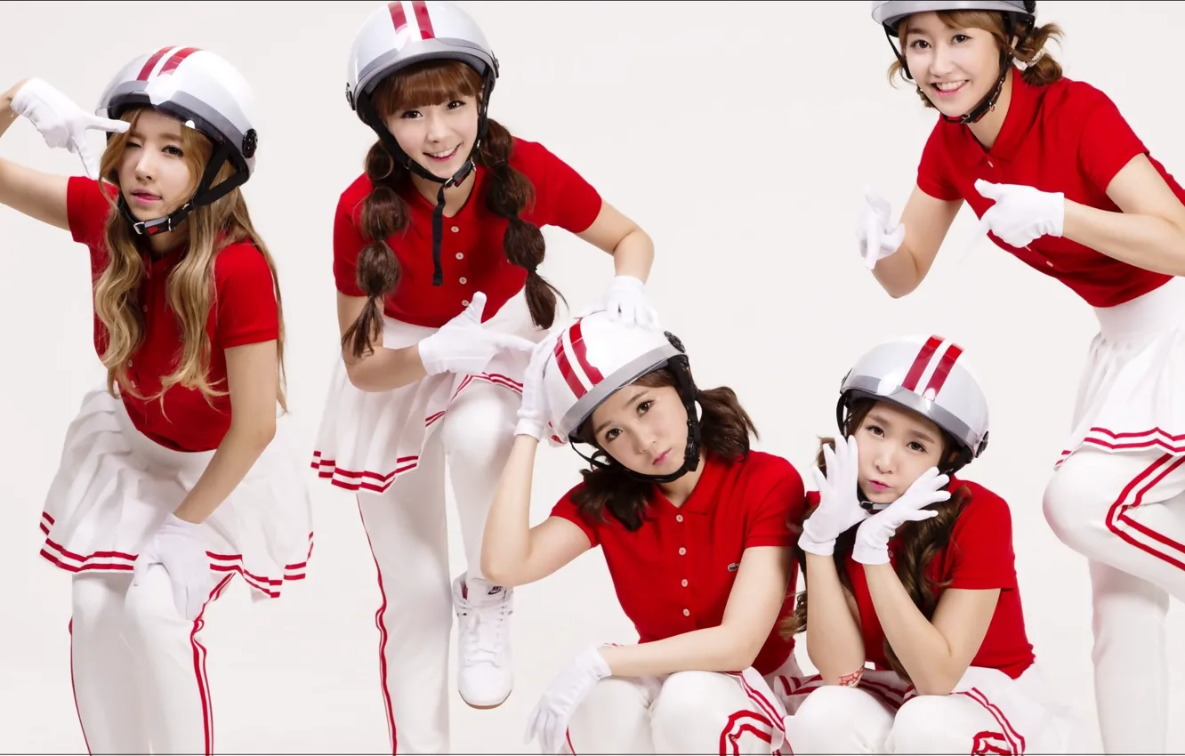 Photo wallpaper K-Pop, Crayon Pop, musical group, funniest