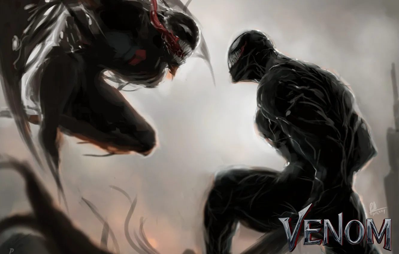 Photo wallpaper figure, art, Venom, Venom, symbiote